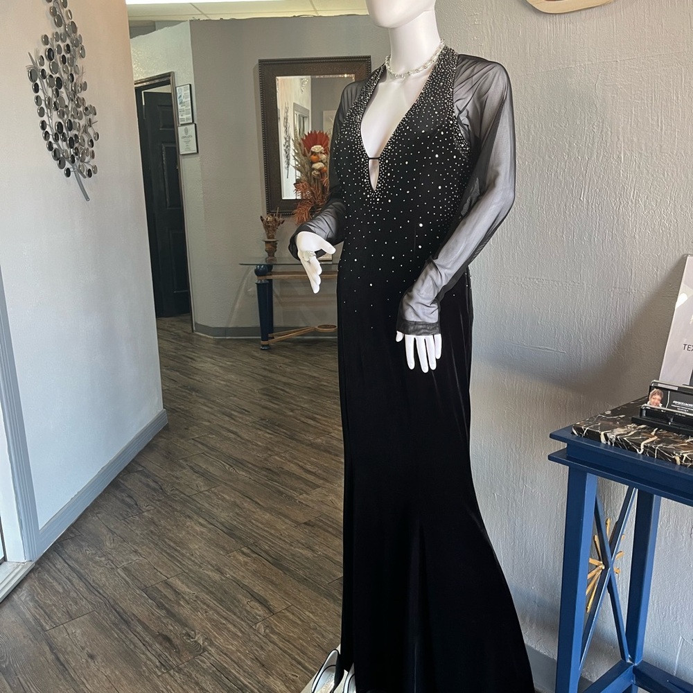 Vintage Black Evening Dress